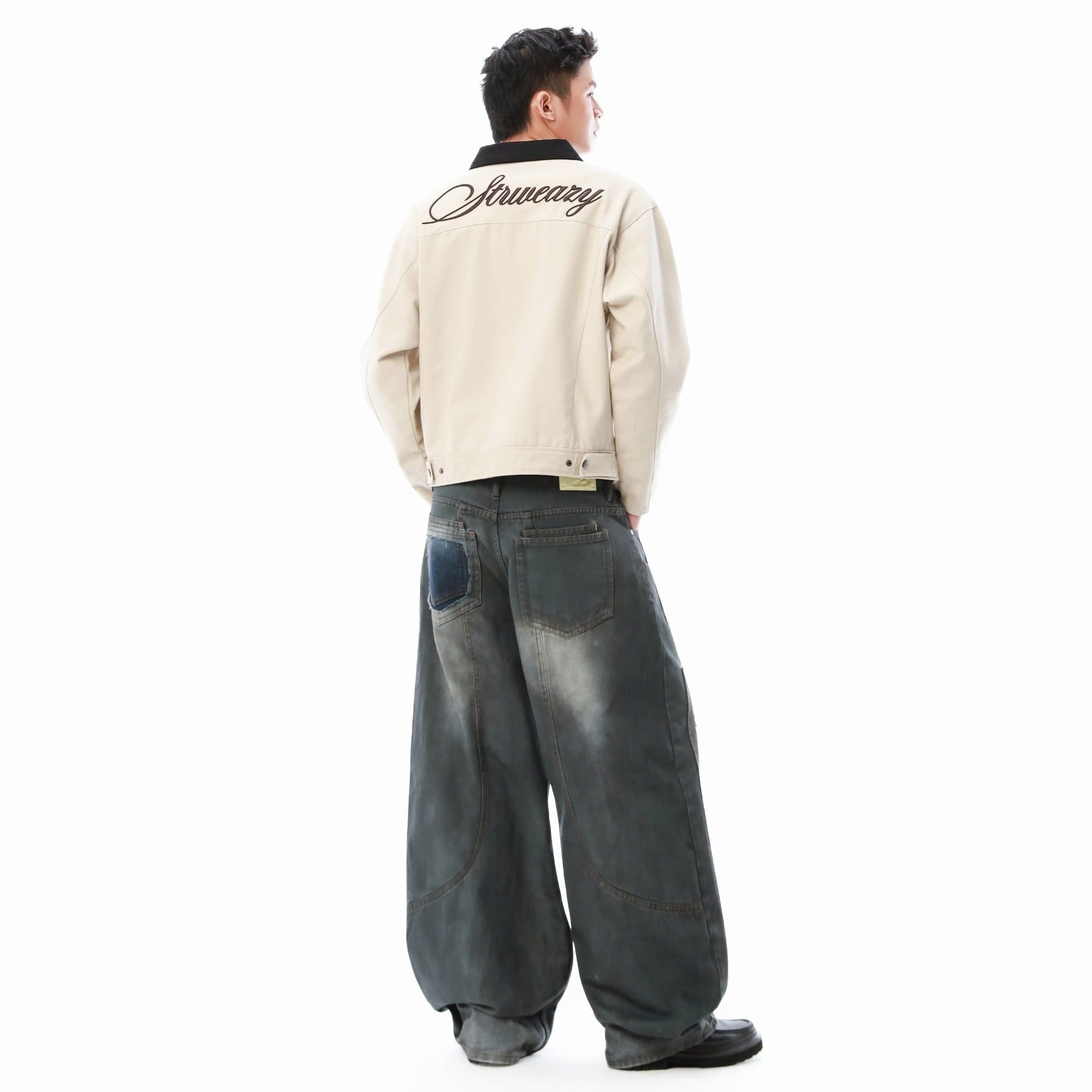  SWE SCRIPT JACKET - BEIGE 