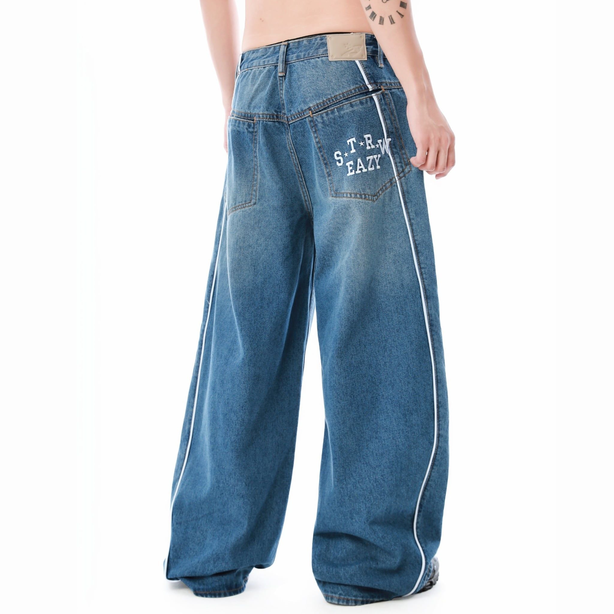  SWE PIPELINE JEANS - RETRO BLUE 