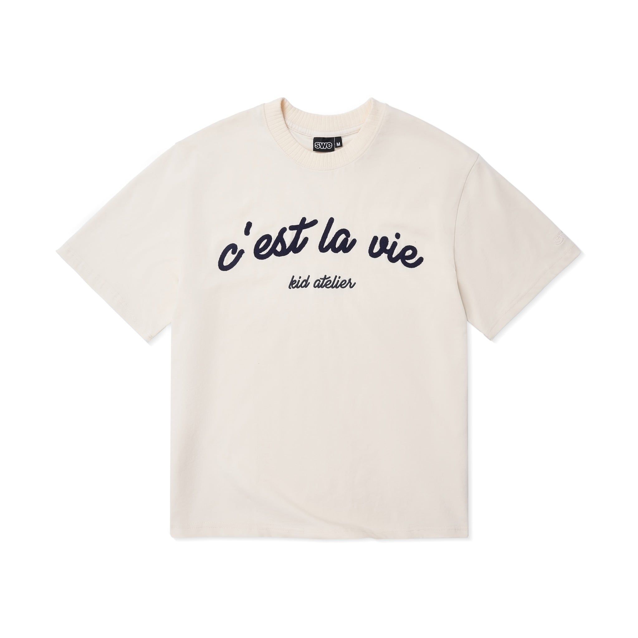  SWE LIFE TEE - CREAM 