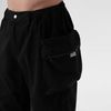  SWE FLARED CARGO PANTS - BLACK 
