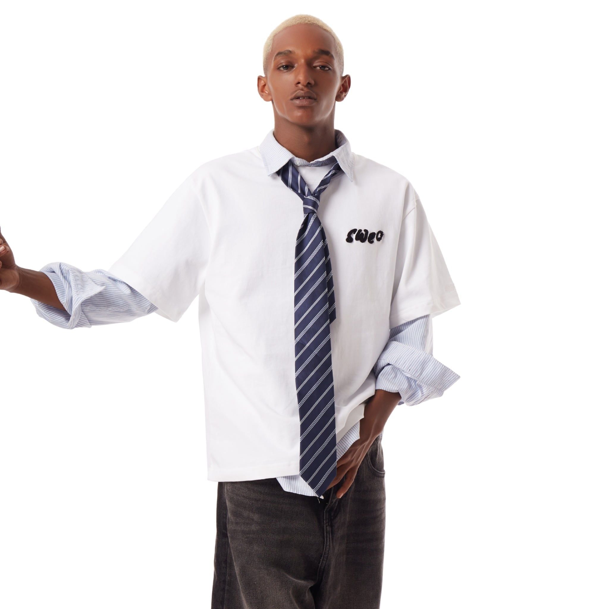  SWE SIGNATURE TEE - WHITE 