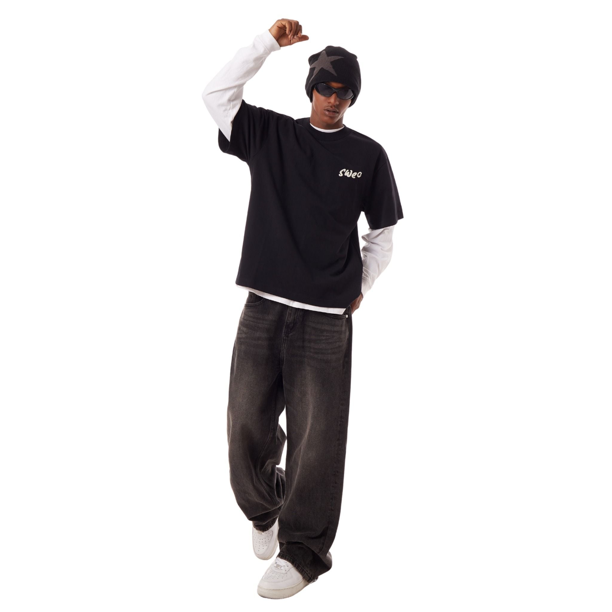  SWE SIGNATURE TEE - BLACK 