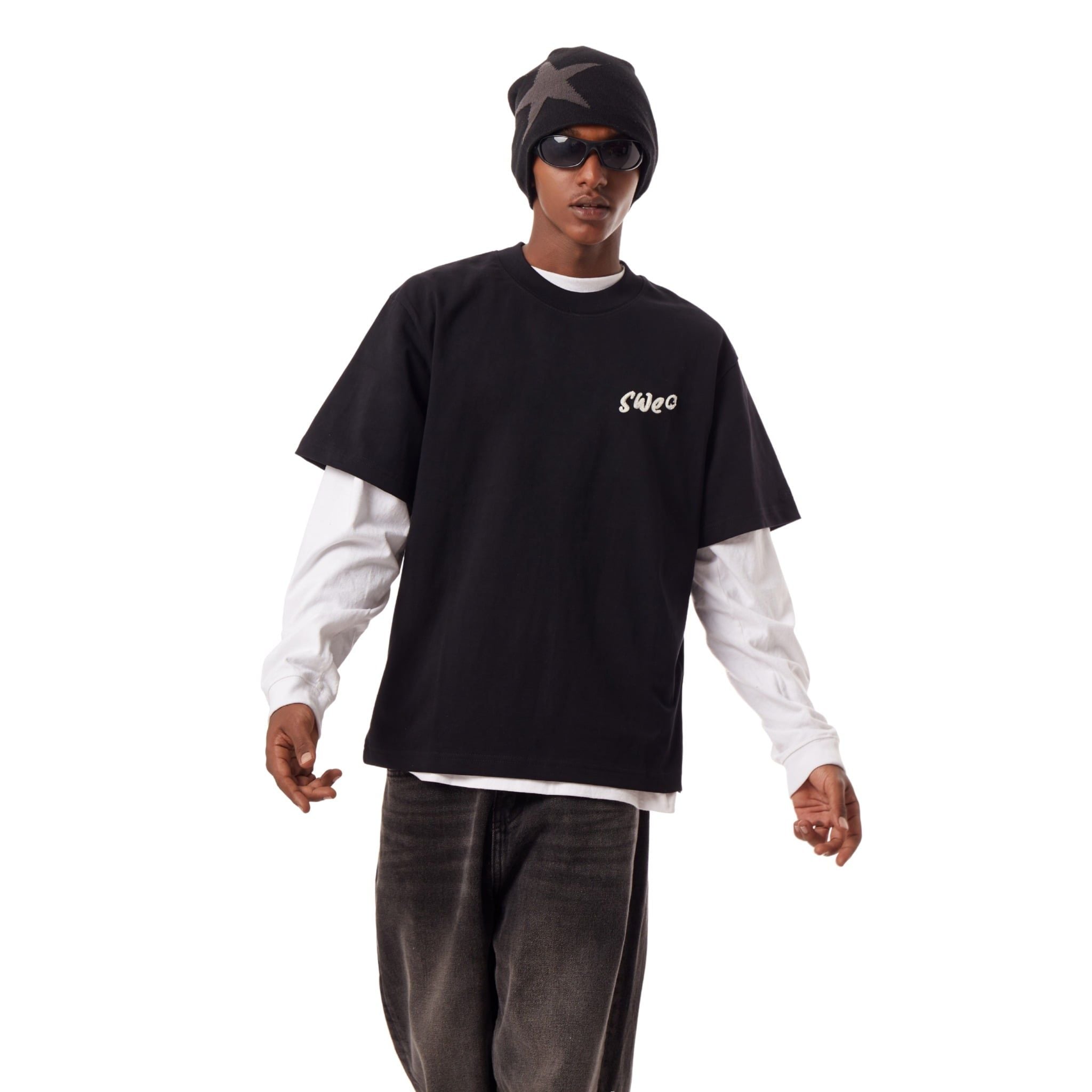  SWE SIGNATURE TEE - BLACK 