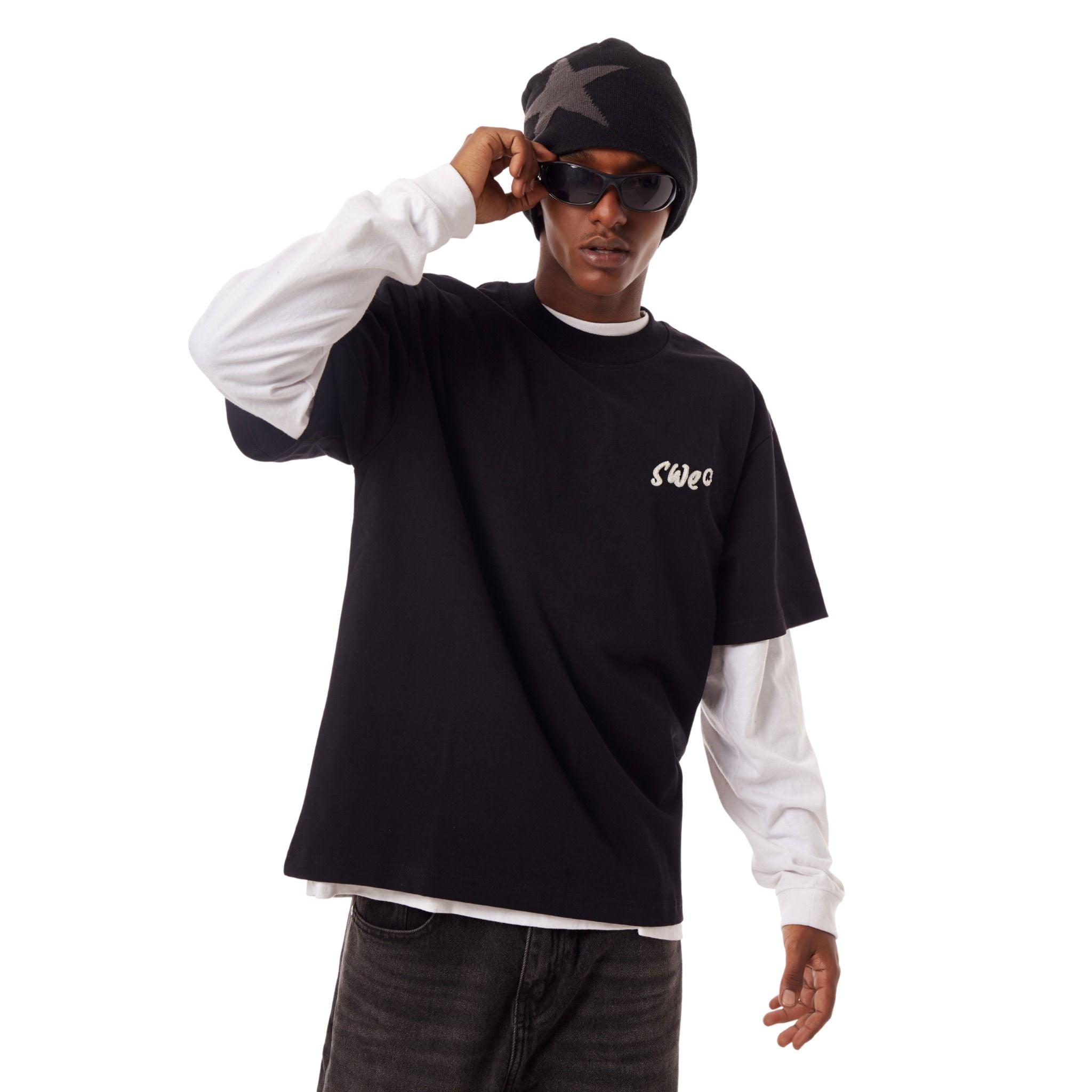  SWE SIGNATURE TEE - BLACK 