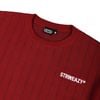  SWE PINSTRIPE KNIT TEE – RED 