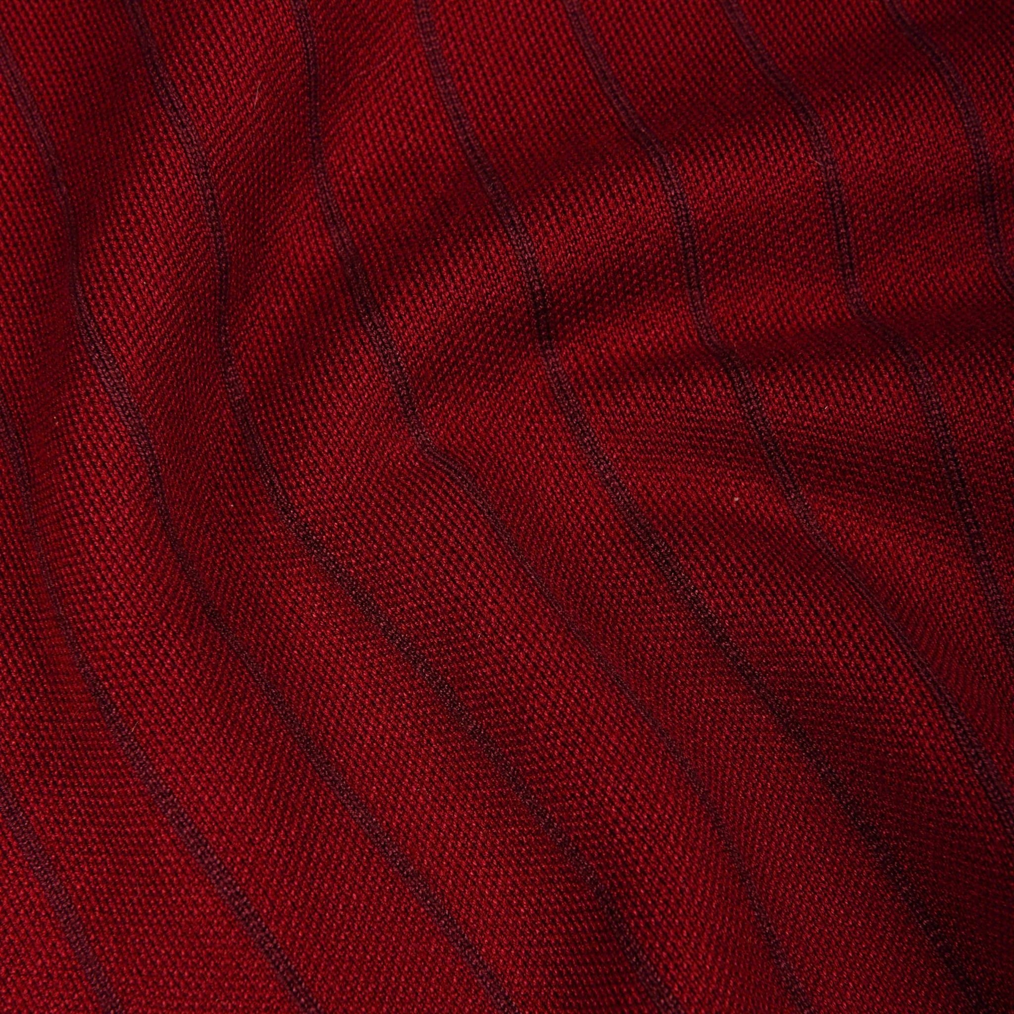 SWE PINSTRIPE KNIT TEE – RED 