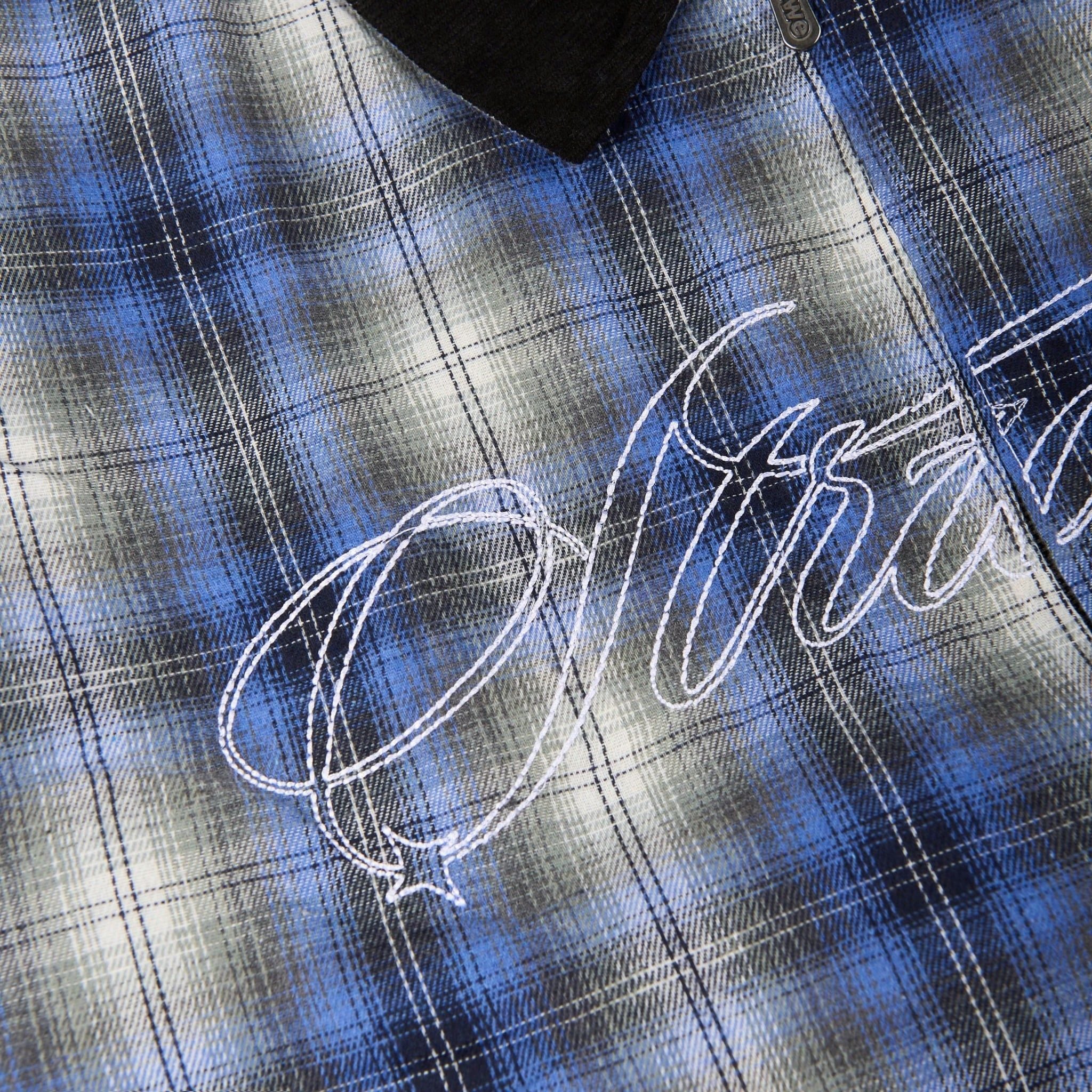  SWE FIELD PLAID JACKET - BLUE 