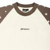  SWE STARFALL BOXY L/S TEE - BROWN/CREAM 