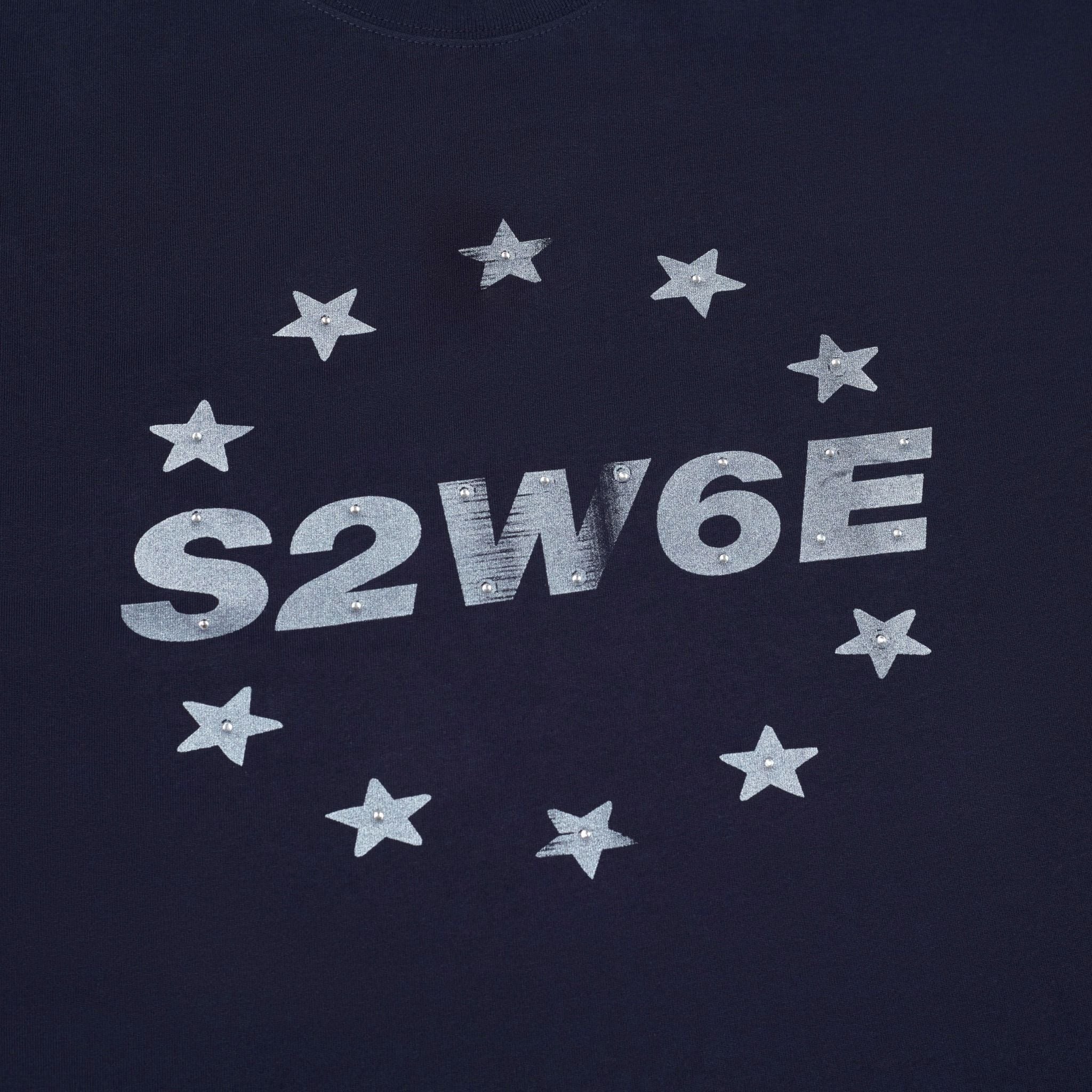  SWE UNION BOXY TEE - DARK NAVY 
