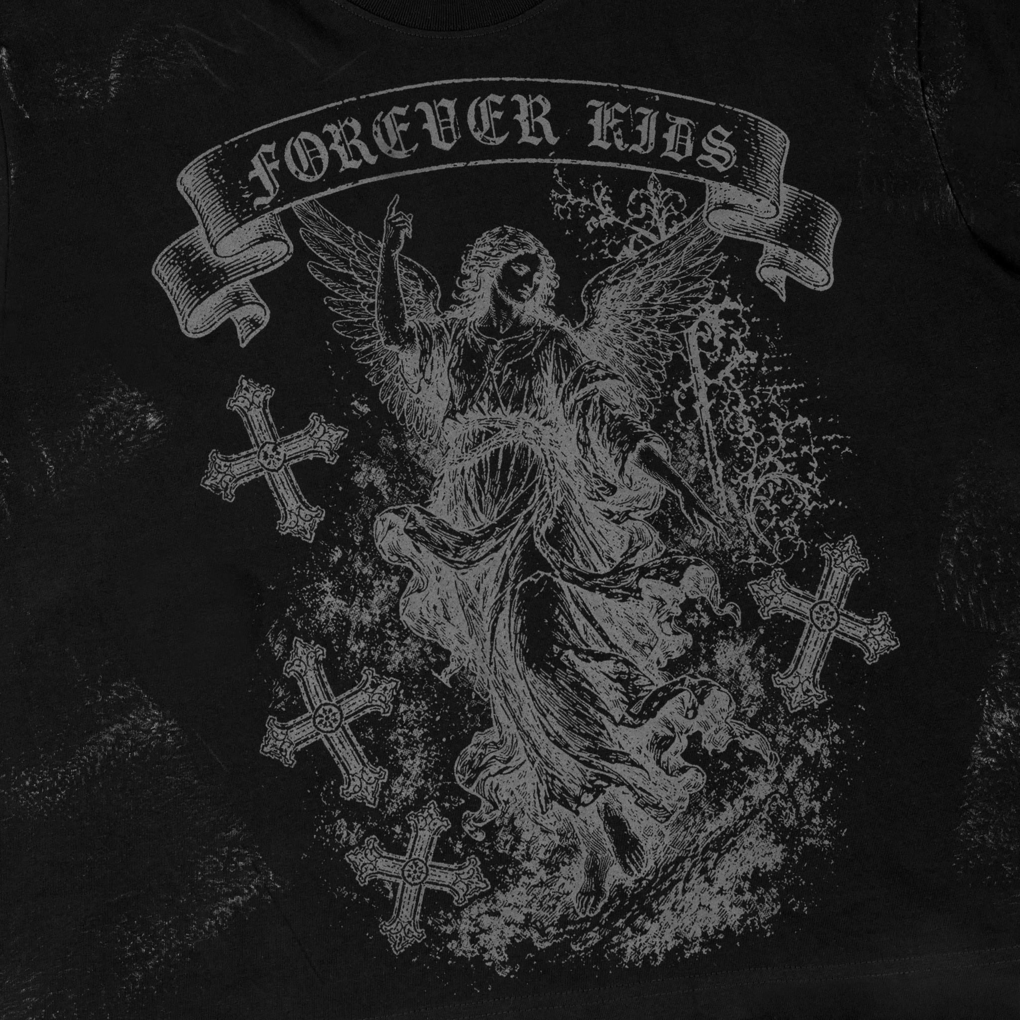  SWE FOREVER BOXY TEE - BLACK 