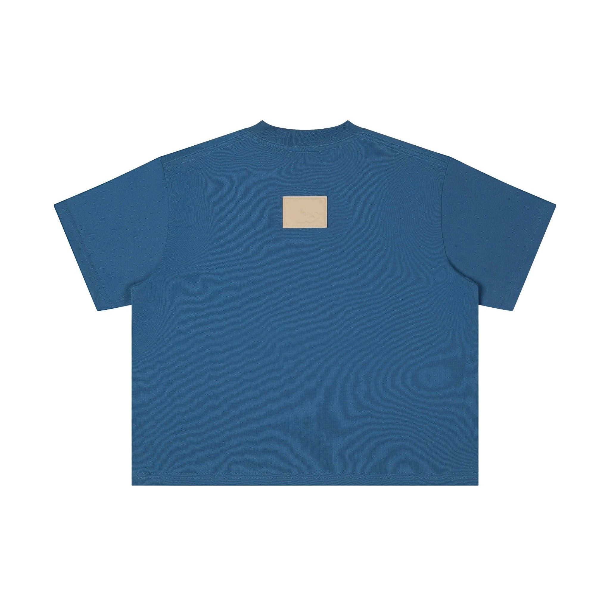  SWE RHYTHM BOXY TEE - COBALT BLUE 