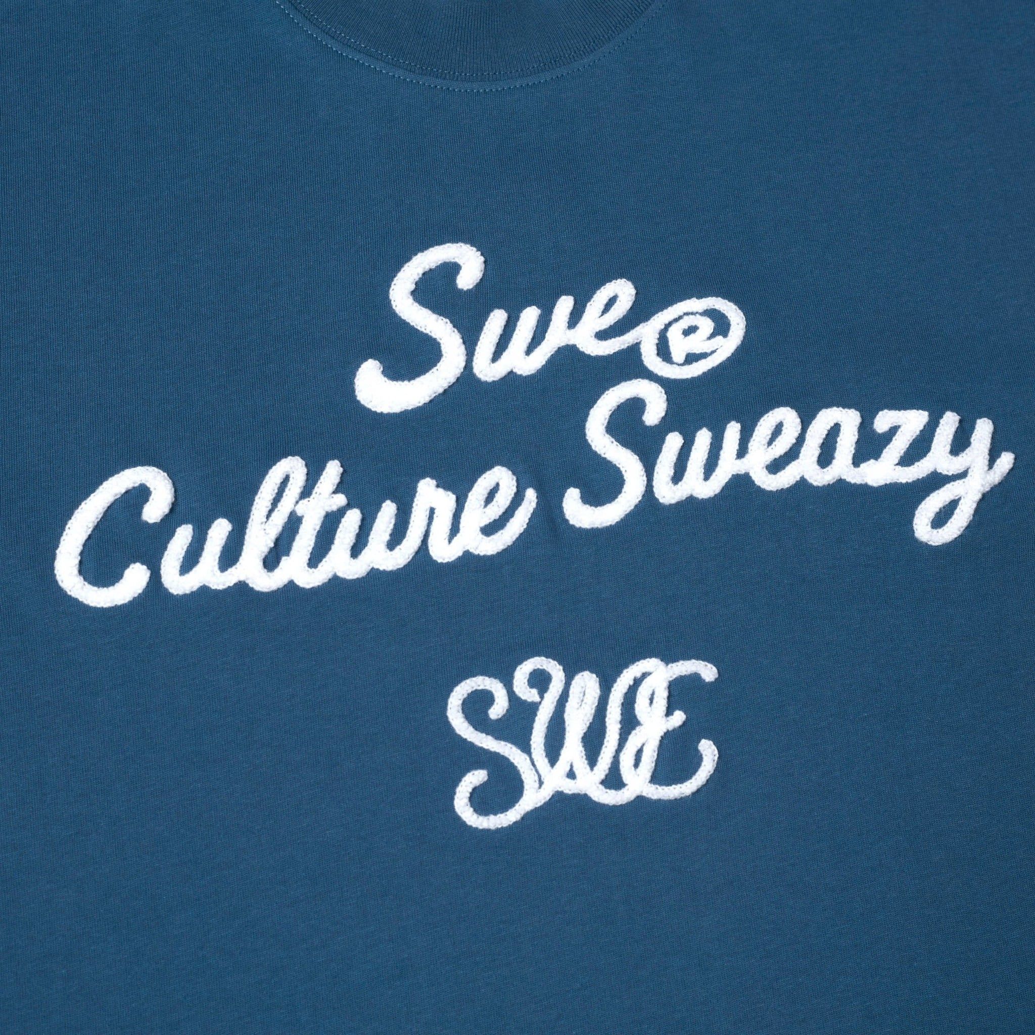  SWE RHYTHM BOXY TEE - COBALT BLUE 