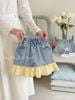 CVAY19 - Chân váy ren trẻ em bé gái, chất liệu dệt kim từ sợi tổng hợp size 90-170, NSX Foshan Hongpai Uniform Co., Ltd