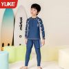 1177 - Bộ bơi YUKE dài tay, quần dài chống nắng bé trai size XL-6XL