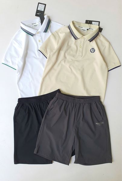 BM2602ST01 - Bộ quần áo trẻ em Beemon phối cổ polo size 120-170