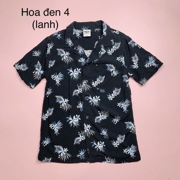 ABT53 - Áo sơ mi thô đũi, lanh Piping Hot hoa lá summer BT size 1-16y