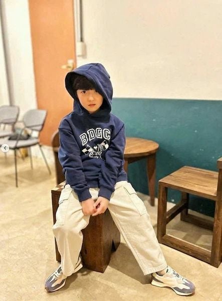 BM2605PT06 - Quần baggy Beemon túi hộp trẻ em size 120-160