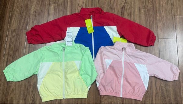 AK56 - Áo khoác gió mềm lót lưới Top10 Baby nhiều màu cho bé size 90-110
