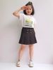 CVAY08 - Quần giả váy xếp ly giả jean đen Bee Mon BG size 120 - 160