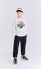 BM2606ST08 - Bộ cotton Beemon cổ tròn dài tay trẻ em size 130-170