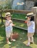 6002AHB - Combo 2 áo Beemo ba lỗ phối cổ, viền tay, in hình bé trai size 1-5y
