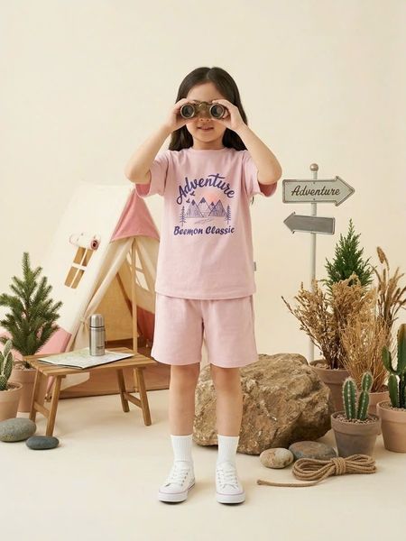 BM2603ST01 - Bộ quần áo Beemon trẻ em cổ tròn size 120-160