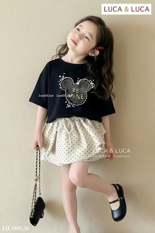 LUBCC.1805 - Bộ trẻ em Luca Luca bé gái size 2-12y