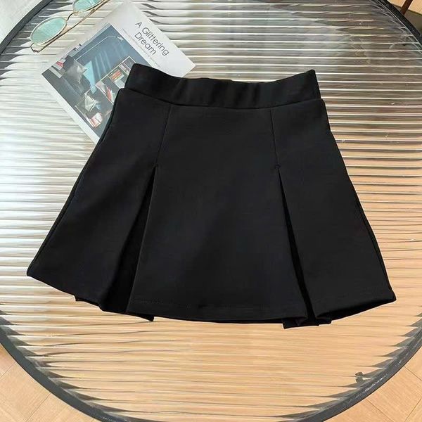 CVAY03 - Chân váy liền quần xếp ly vải thun Uni trơn 3 màu BG size 110-160