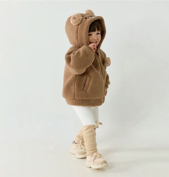 QBG05 - Quần legging lót nỉ Bebezoo nhiều màu cho bé size 100-140
