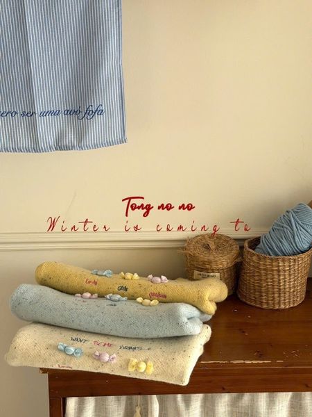 ALBG05 - Áo len Tongnono nhiều màu cho bé gái size 110-150