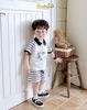 6051BHB - Bộ Polo Beemo tay quần kẻ size 1-6y