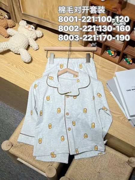 BBT10 - Bộ Pyjama vải thun GuoguoYinuo nhiều màu cho bé trai size 100-160