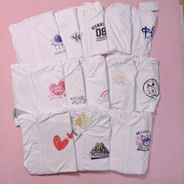 ACN04 - Áo khoác chống nắng vải dệt +50UPF nhiều màu họa tiết ngẫu nhiên size 110-160