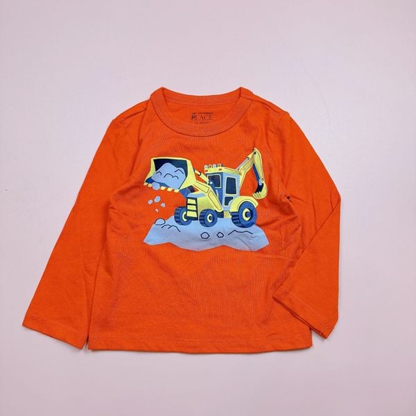 ABT114 - Áo cotton dài tay dòng nhí cho bé trai size 1-5y