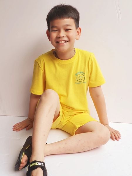 BBG32 - Bộ cotton Bee Mon mặt cười 5 màu BTBG size 110 - 160 - Bảng màu 2