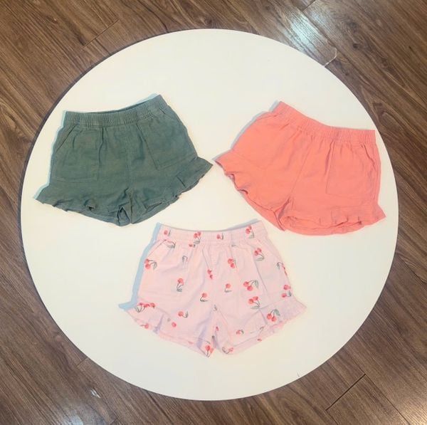 QBG27 - Quần short Baby nhiều màu cho bé gái size 1-5y