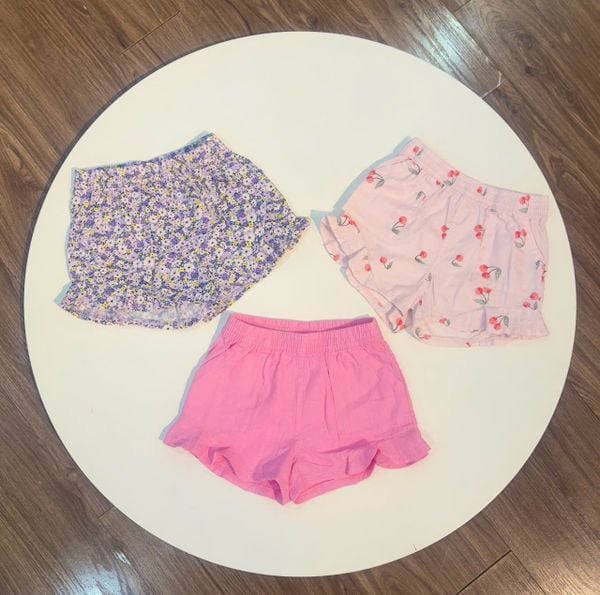 QBG27 - Quần short Baby nhiều màu cho bé gái size 1-5y