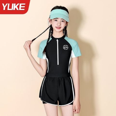 2397 - Bộ bơi YUKE liền thân cho bé gái size 2XL-6XL