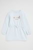 V00107 - Váy nỉ bông chun eo nhiều màu size 12m - 10y