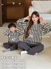BBG02 - Bộ pyjama dáng thụng cổ tròn nhiều màu cho Mẹ và Bé size 100-180