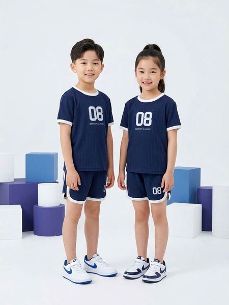 BM2602ST04 - Bộ quần áo trẻ em Beemon vải thông hơi size 120-160