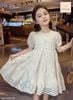 JJDCC.6909 - Váy Jam & Jenny kem hoa nổi tay bồng size 1-10y
