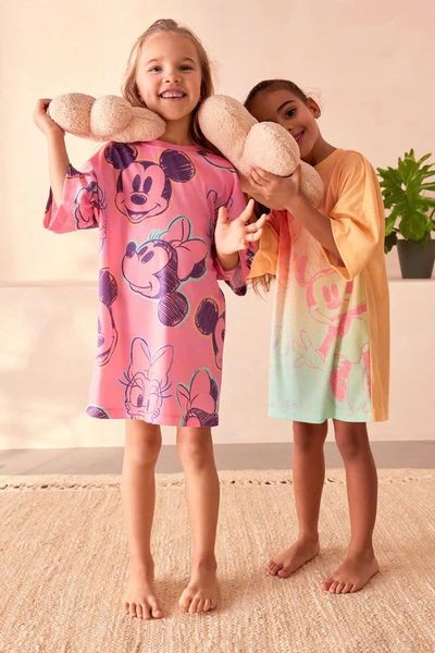 V00042 - Váy ngủ thun nhiều màu cho bé gái size 2-14y