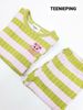 BM2510ST021 - Bộ len kẻ Beemon 4 mẫu cho bé size 110 - 150