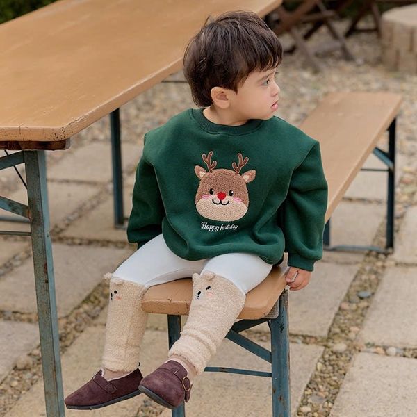 ABT05 - Áo nỉ bbz chủ đề Noel nhiều màu cho bé size 100-140