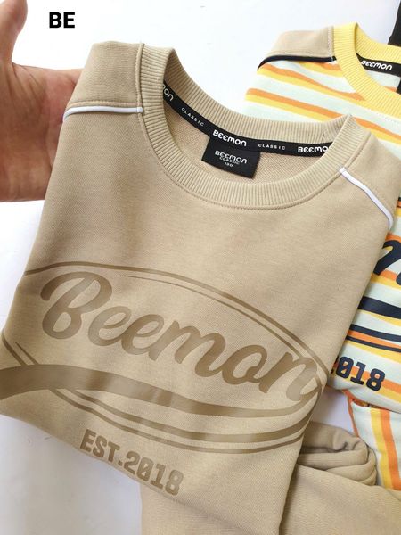BM2511ST11 - Bộ quần áo cổ tròn Beemon cho bé size 120-160