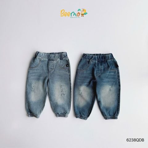 6238QDB - Quần jean rách Beemo 2 màu cho bé size 1-6y