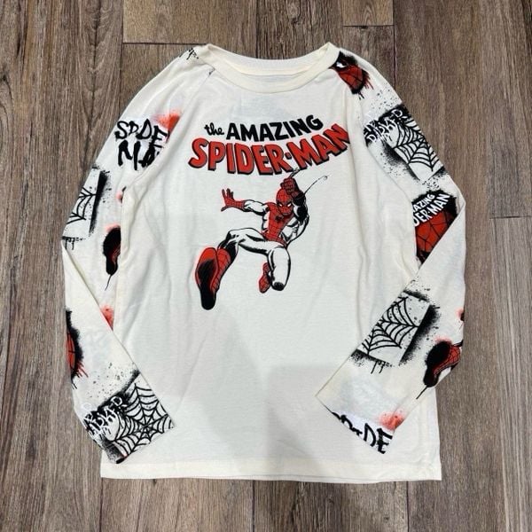 ABT24 - Áo cotton Marvel Spider Man / Sonic size 5 - 20y