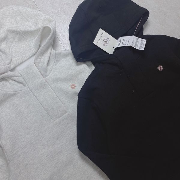 ABG25 - Áo nỉ hoodie Topten kéo khóa cổ 2 màu ghi / đen Bé Gái size 130 - 170