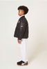 AKBT10 - Áo khoác phao bomber PM 2 màu đen/tím cho bé size 120-160